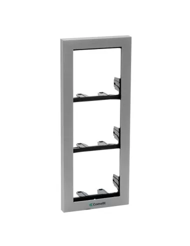 Comelit 3311//3g 3-Modul-Chassis der Powercom-Serie mit Rahmen